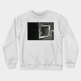 Dark corridor Crewneck Sweatshirt